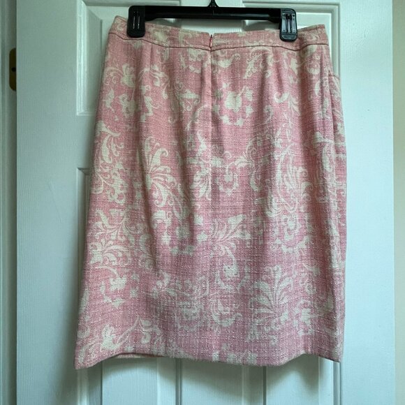 Doncaster PInk/Cream Skirt Suit w/POCKETS!!! - Picture 12 of 14